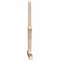 Ekena Millwork Richland Smooth Timber Gable Bracket, Douglas Fir, 96"W x 64"H x 3 1/2"D x 3 1/2"F, 16/12 Pitch GBW096X64X0404RIC00SDF - alternate 2